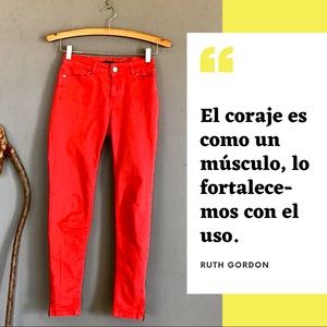 Red Zara pants!!! ❤️❤️❤️
